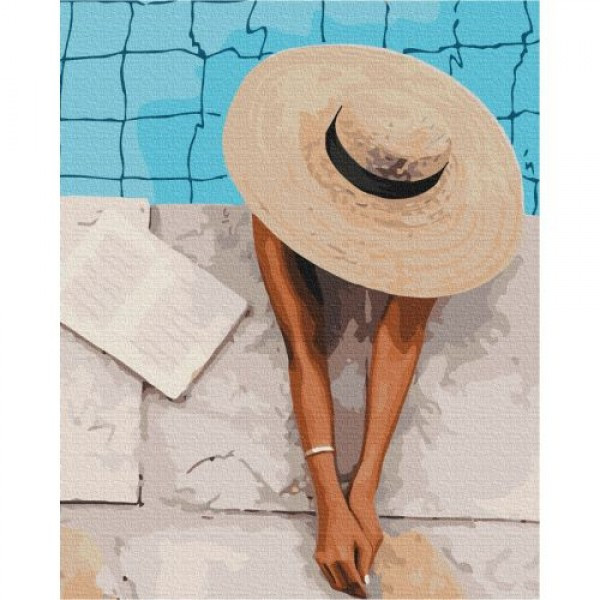 Картина за номерами Літо в шапці, фото №1