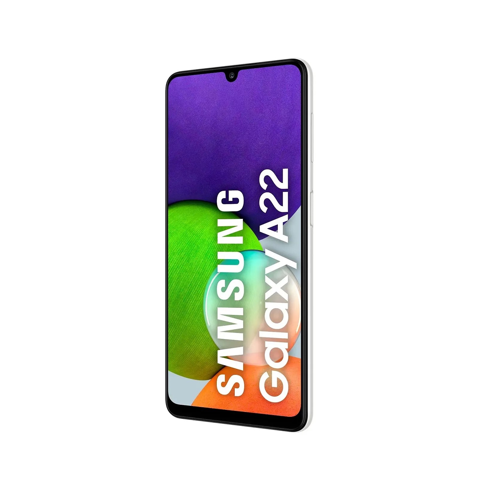 Смартфон Samsung Galaxy A22 4G LTE 128GB 6.4" OLED 48MP 4GB RAM White, фото №2