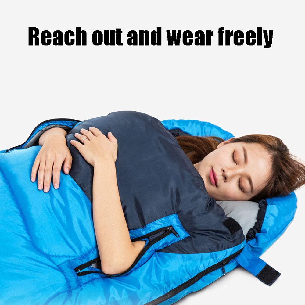 Спальний мішок MYVVKIA легкий компактний для кемпінгу та рюкзачних подорожей, фото №4