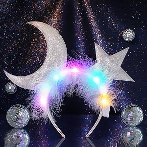 Обруч для волос со светодиодной звездой - Фото 1