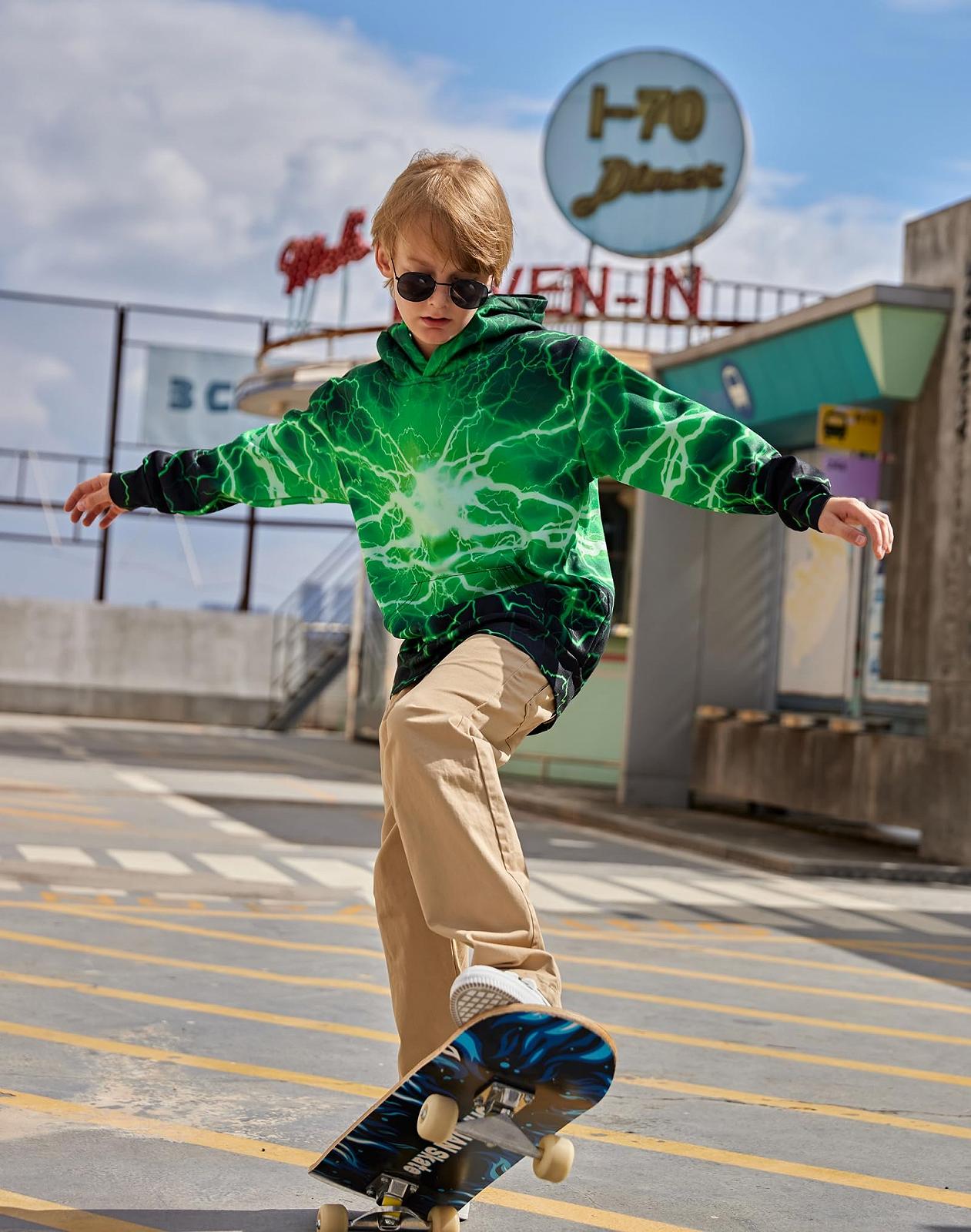 Детское 3D худи Aideaone для мальчиков и девочек, фото №2