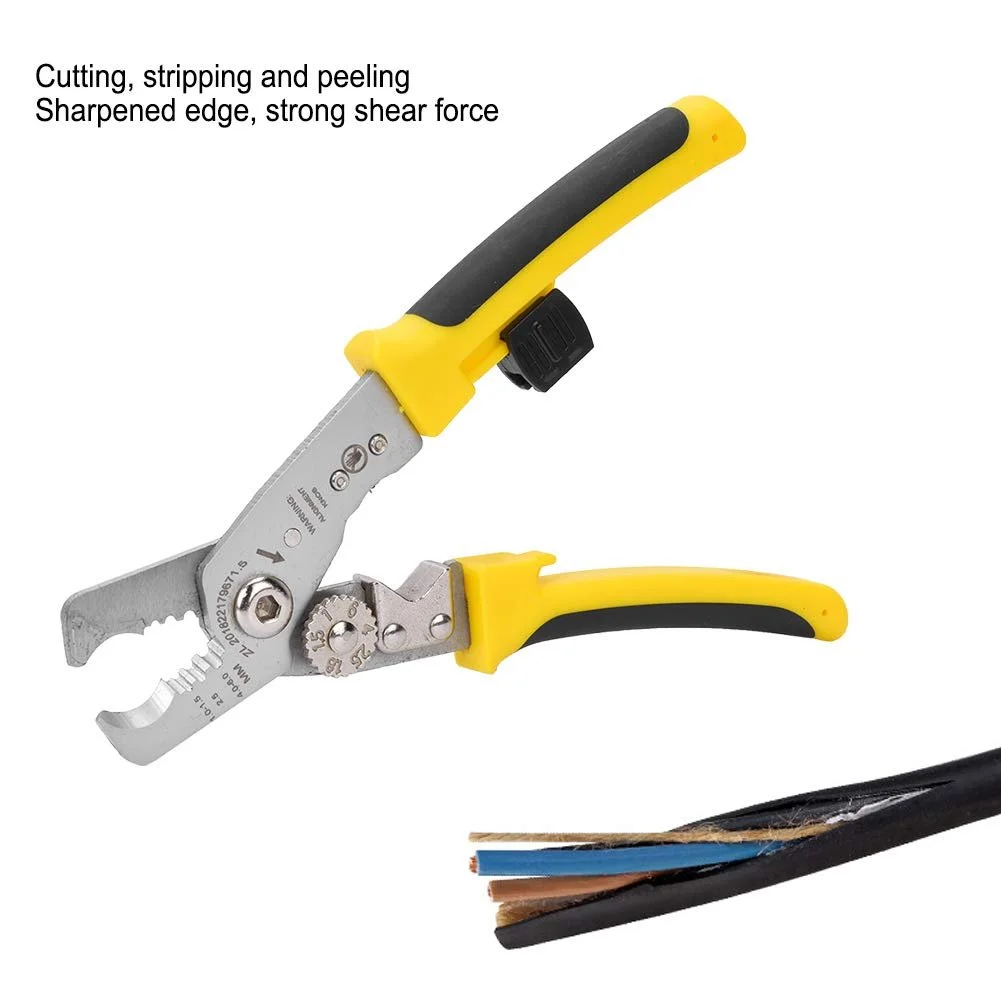 Стриппер многофункциональный 1-6 мм² для электромонтажа, фото №3