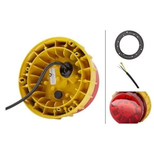 Проблисковий маячок HELLA 2XD 011 557-021 K-LED 2.0 LIEBHERR, фото №2
