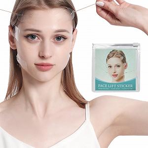 Ленты для подтяжки лица 40 шт, невидимые патчи против морщин для мгновенной подтяжки - Фото 1
