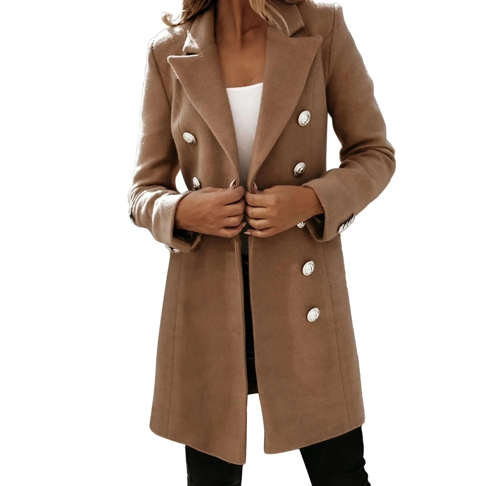 Пальто Yowablo Вовна, фото №1