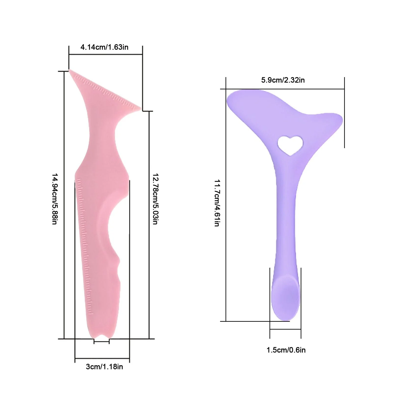 YEJAHY Шаблон для підводки силіконовий набір, фото №2