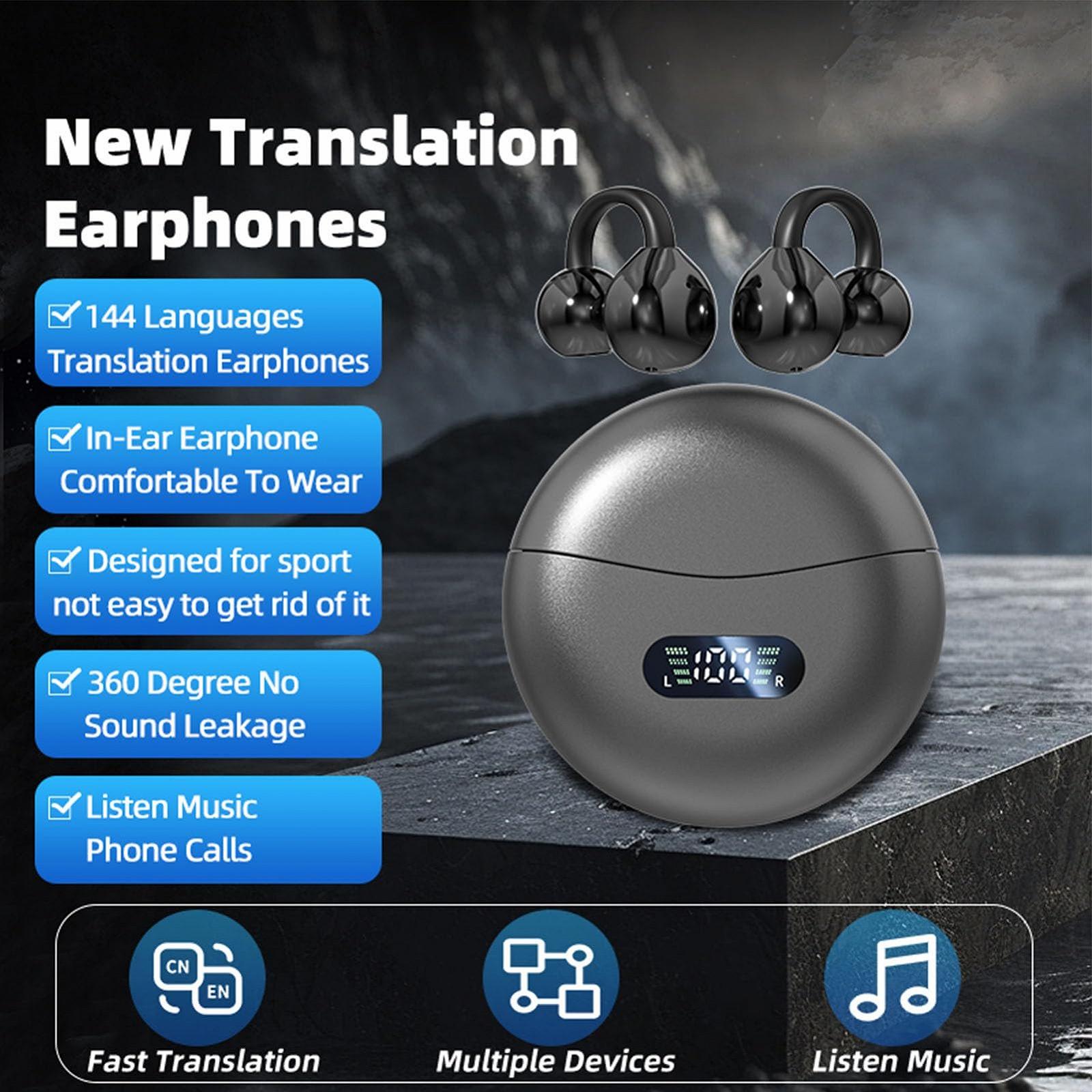 Навушники для перекладу AI Bluetooth 5.49, 144 мовами 3 режими перекладу, фото №2 Навушники для перекладу AI Bluetooth 5.49, 144 мовами 3 режими перекладу, фото №2