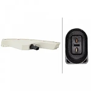 Указатель поворота HELLA 2BA 010 118-021 для VW, передний правый synthetic.ua - Фото 1