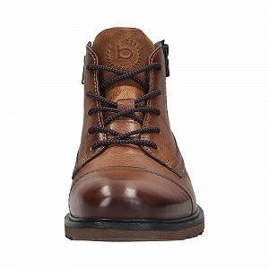 Ботинки Bugatti на шнуровке и молнии, пена с памятью synthetic.ua - Фото 1