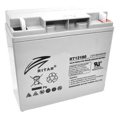Батарея к ИБП Ritar AGM RT12180, 12V-18Ah RT12180, фото №1