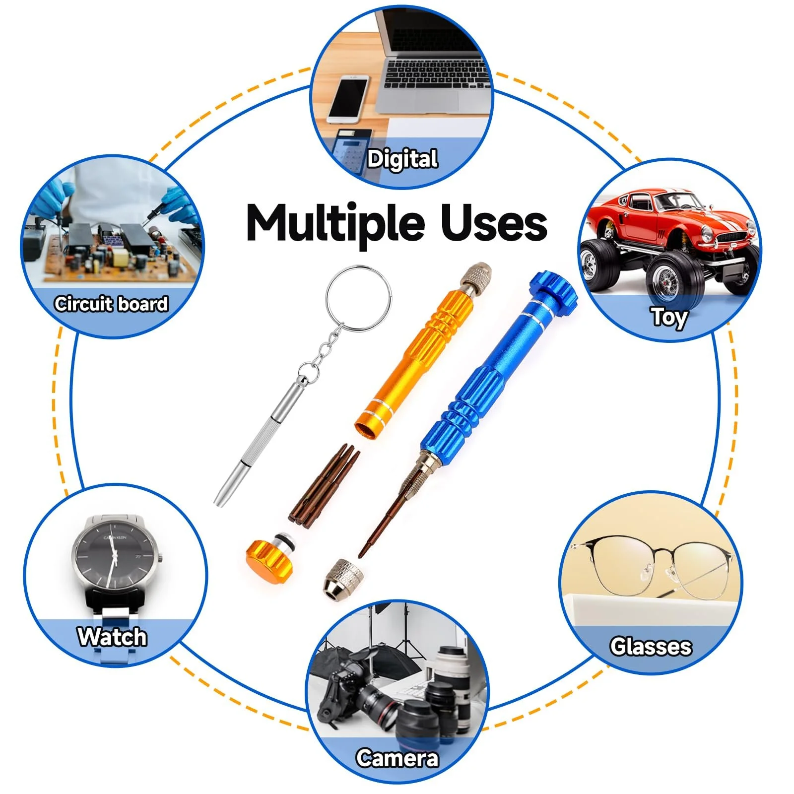 Набір викруток Mini 5 в 1, фото №5 Набір викруток Mini 5 в 1, фото №5