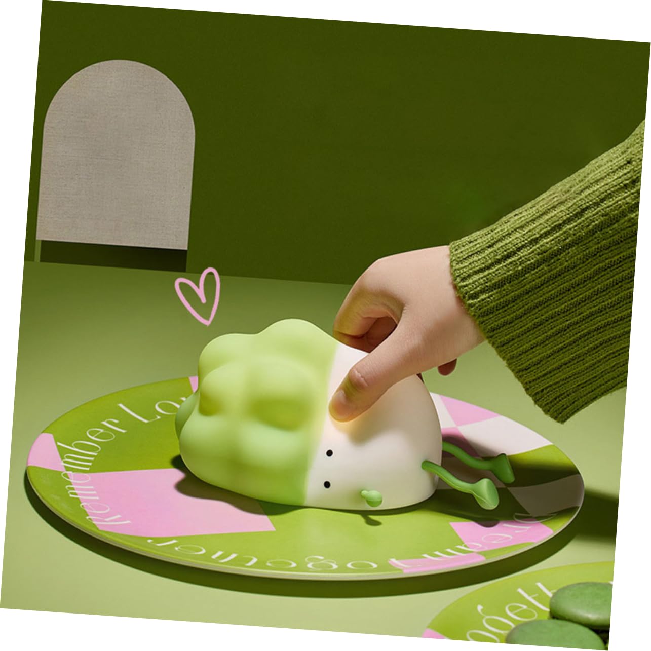 Світильник TOYANDONA USB нічник для немовлят набір з 4 шт. силіконовий білий, фото №5 Світильник TOYANDONA USB нічник для немовлят набір з 4 шт. силіконовий білий, фото №5