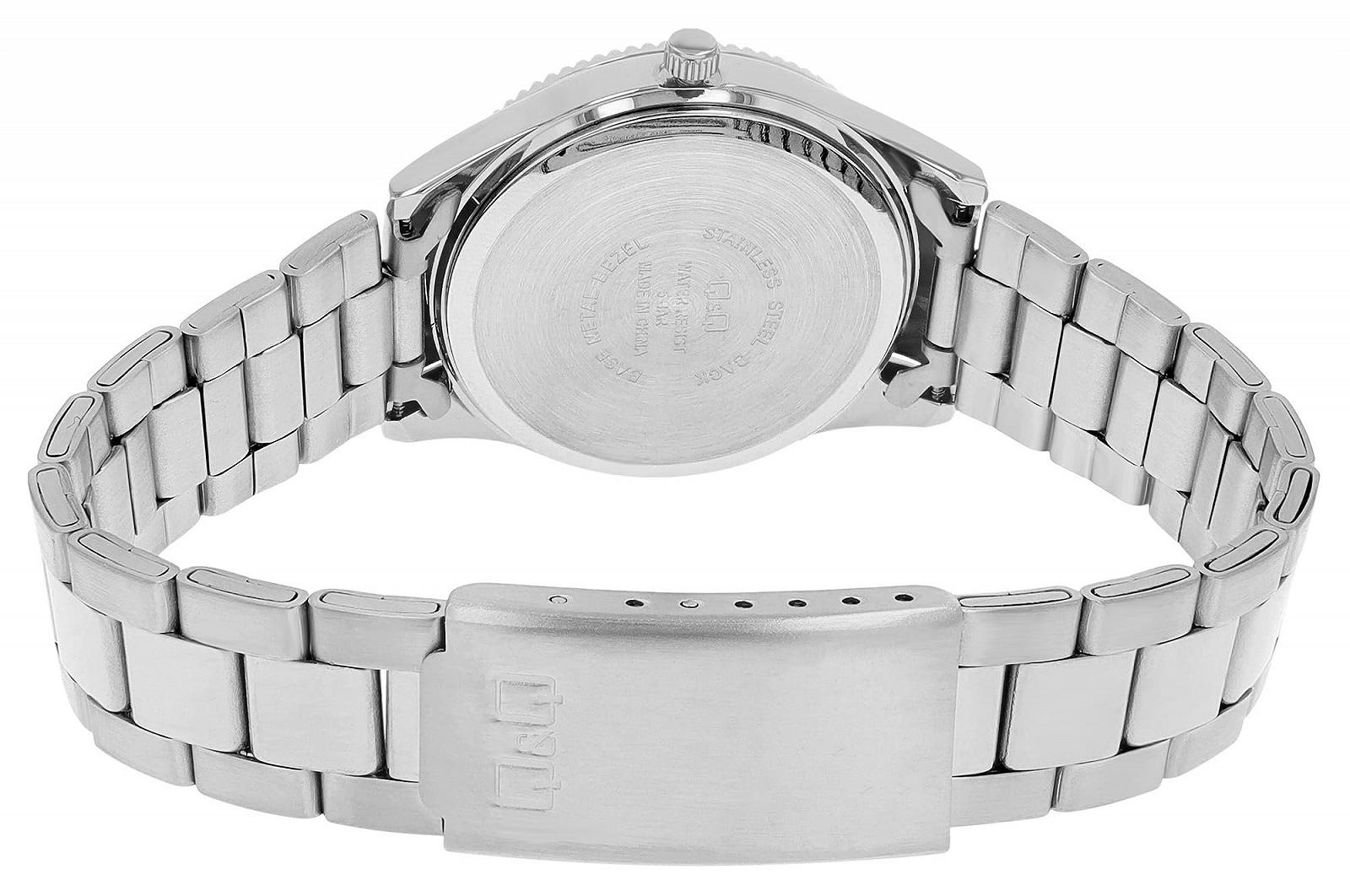 Часы Q&Q Женские Браслет из нержавеющей стали 5 Bar Дата Люминесцентные стрелки Люминесцентные индексы Аналоговый Кварц Серебряный, фото №4 Часы Q&Q Женские Браслет из нержавеющей стали 5 Bar Дата Люминесцентные стрелки Люминесцентные индексы Аналоговый Кварц Серебряный, фото №4