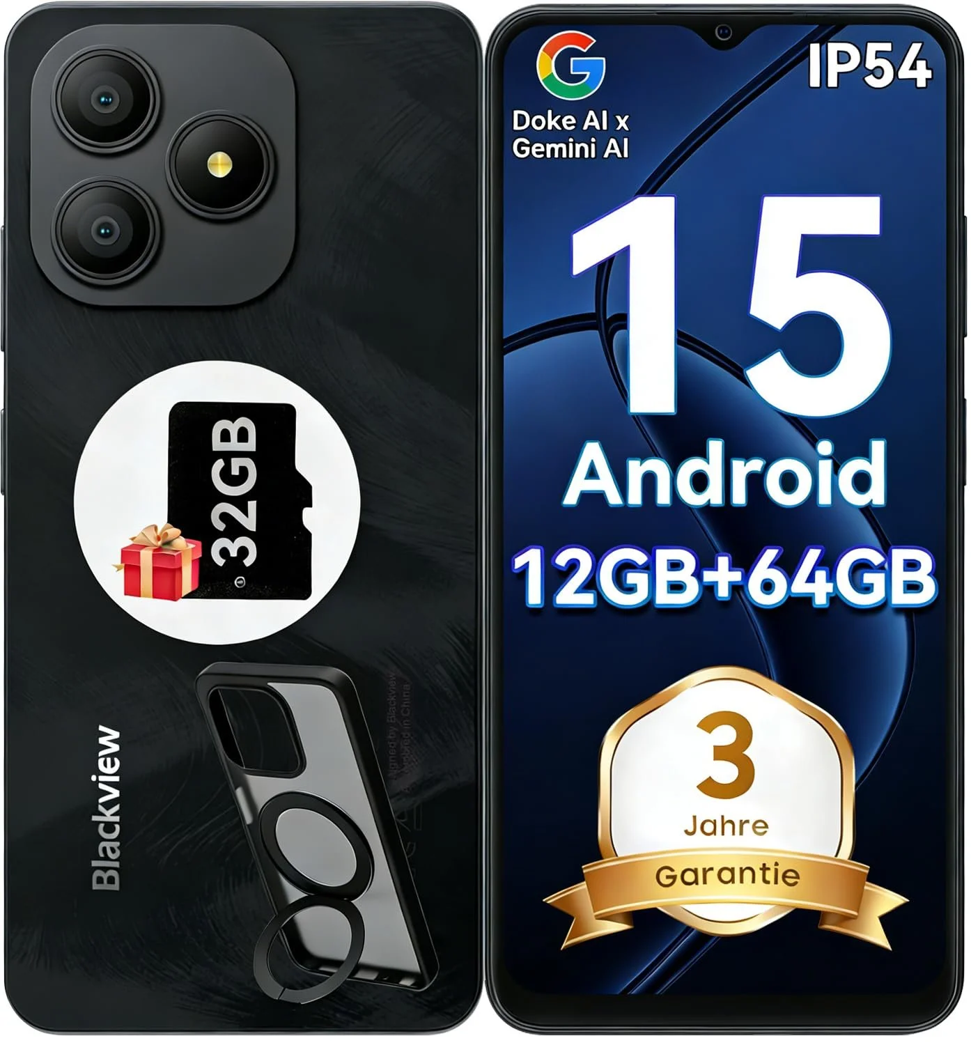 Смартфон Blackview Wave 9C 12/64 ГБ 6.56" 5000 мАч IP54 13 Мп Android 15 4G Dual SIM, фото №1 Смартфон Blackview Wave 9C 12/64 ГБ 6.56" 5000 мАч IP54 13 Мп Android 15 4G Dual SIM, фото №1