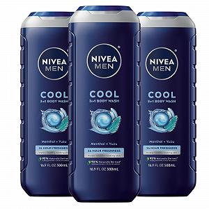 Гель для душу та волосся Nivea For Men Cool 16,9 унцій - Фото 1
