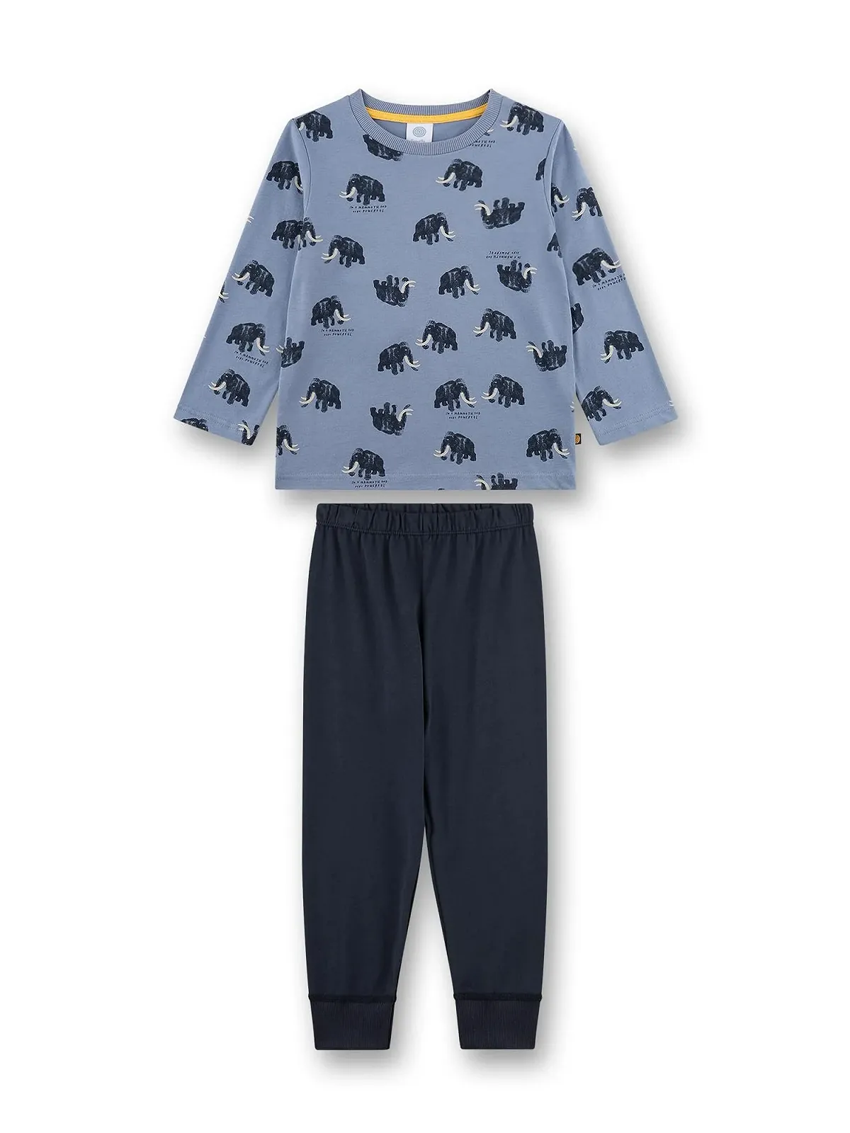 Піжама Sanetta для хлопчиків Синій Mammut, фото №1