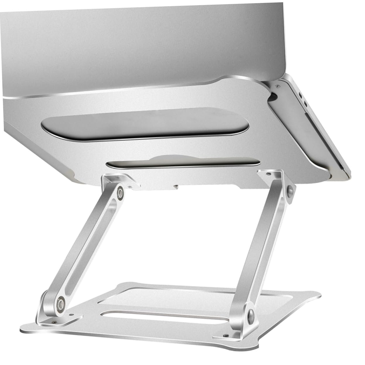 Подставка для ноутбука NUOBESTY Алюминиевая Серебристый, фото №5