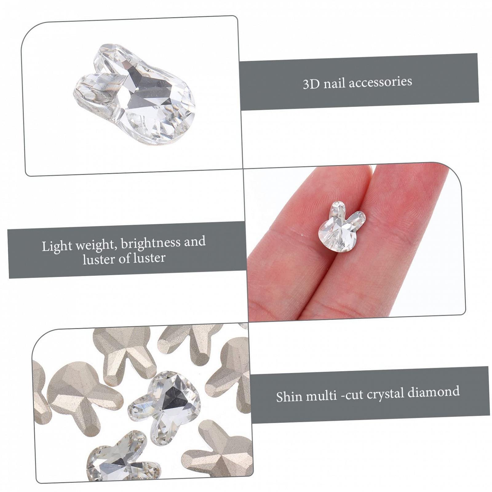 Прикраси для нігтів FRCOLOR Кролик, фото №3