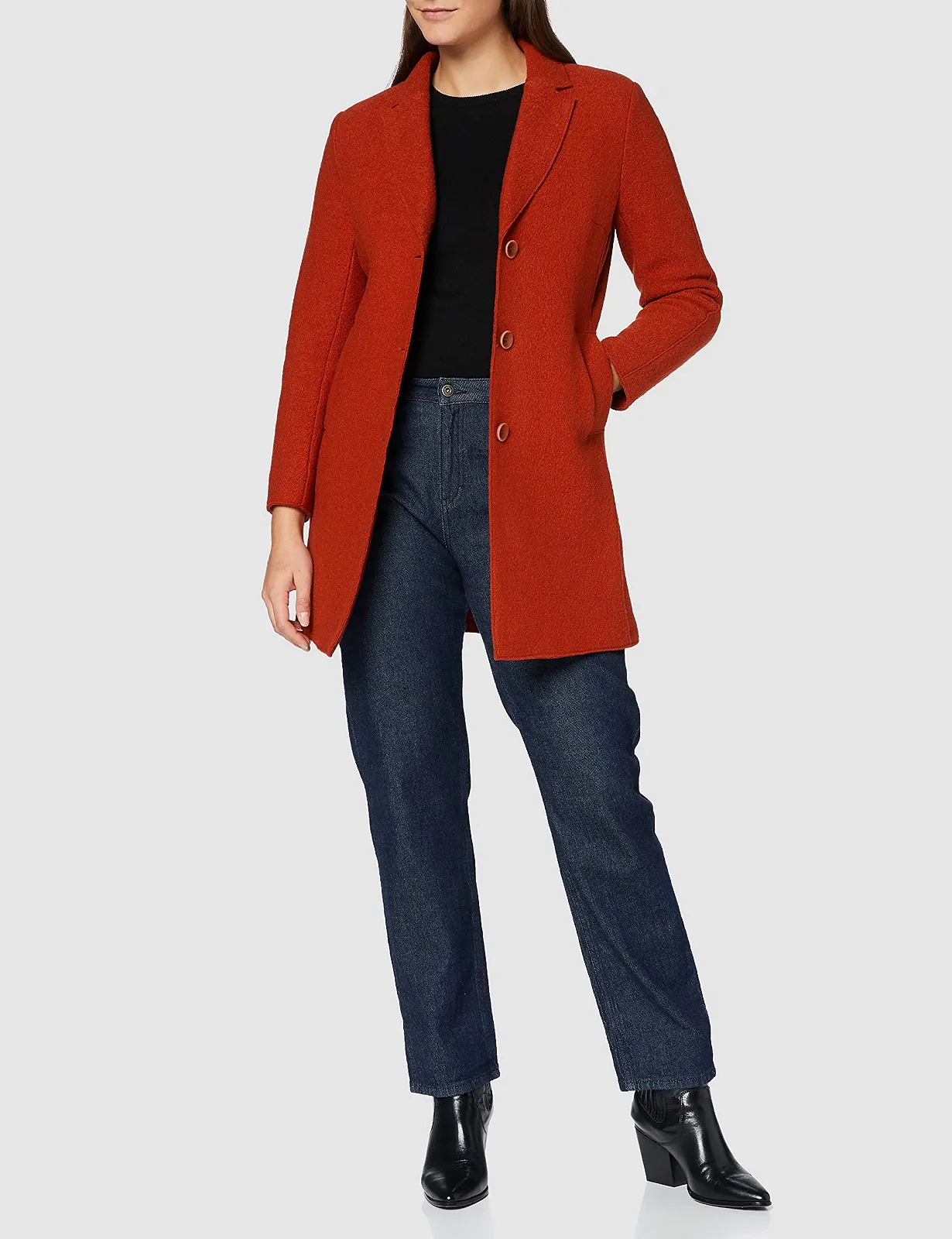 Пальто bugatti Шерсть Смесь Женское, фото №2