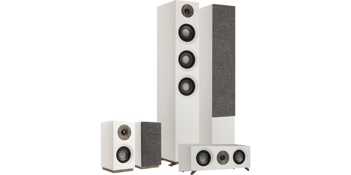 Набір динаміків Jamo S 809 HCS 5.0 канали білий, фото №1