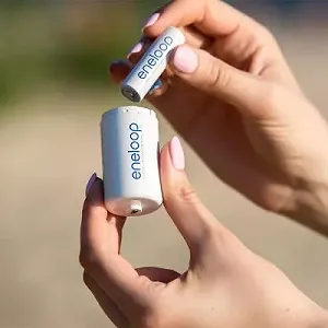 Адаптер-переходник Eneloop с типа AA на C 2 (BQ-BS2E/2E) synthetic.ua - Фото 1