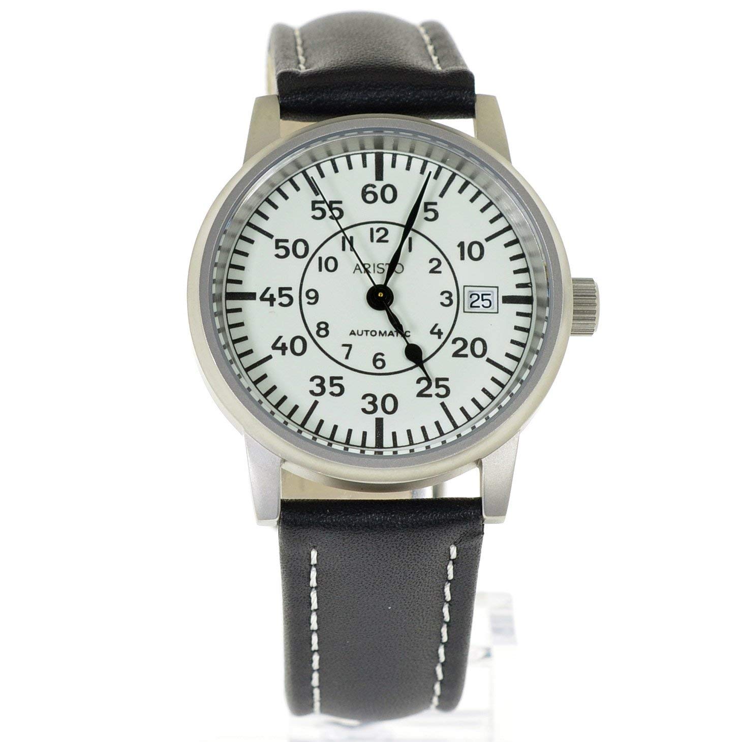 Годинник Aristo Submarine Automatic Model 3H18 ETA 2824-2 Військовий Зроблено в Німеччині, Ремінець, фото №1 Годинник Aristo Submarine Automatic Model 3H18 ETA 2824-2 Військовий Зроблено в Німеччині, Ремінець, фото №1