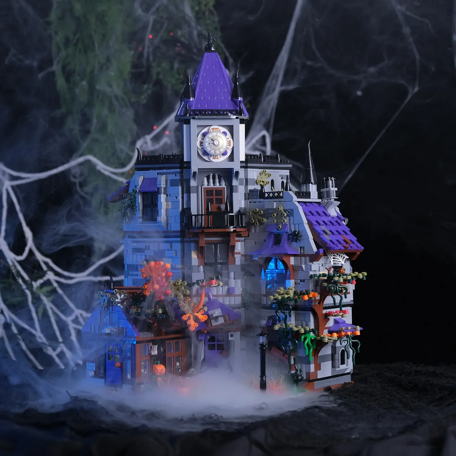 Строительные блоки Рыцарский замок Barweer Модель архитектуры Волшебный замок Дома из строительных блоков 33210 Модульный дом Рождественский подарок для взрослых (8514 деталей), фото №2