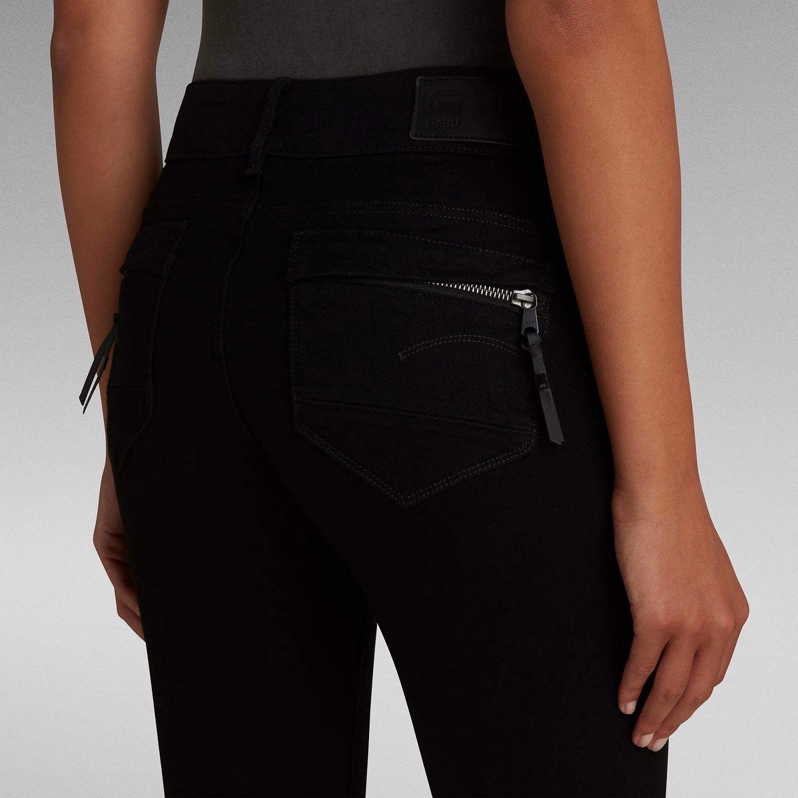 Женские джинсы G‑STAR RAW Midge Cody Mid Skinny Jeans Pitch Black - 31, фото №3 Женские джинсы G‑STAR RAW Midge Cody Mid Skinny Jeans Pitch Black - 31, фото №3