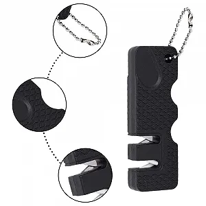 Точилка для ножів ручна портативна керамічна 2 шт. synthetic.ua - Фото 1