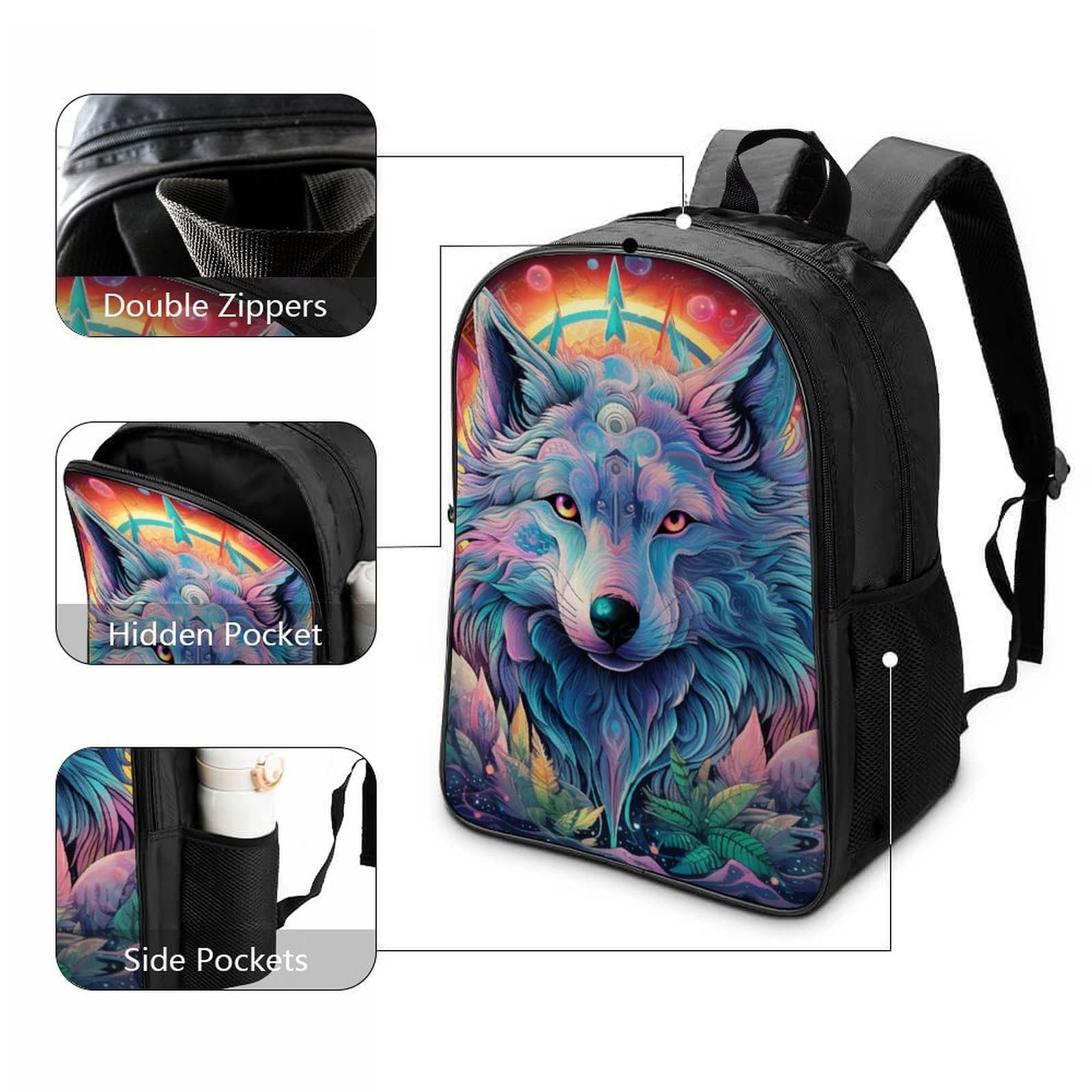 Ранець Wolf DPEOANEBN 40x28x16см, фото №3