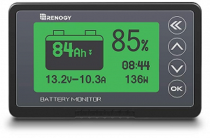 Купити Монітор ємності акумулятора Renogy TF03K 500A / 10 - 120V Чорний - Фото 1 Монітор ємності акумулятора Renogy TF03K 500A / 10 - 120V Чорний - Фото 1