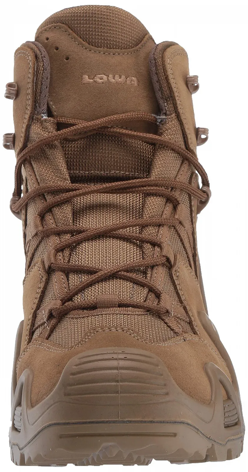 Чоловічі черевики Lowa Zephyr Gore-Tex Mid Task Force Коричневий замш, фото №2 Чоловічі черевики Lowa Zephyr Gore-Tex Mid Task Force Коричневий замш, фото №2