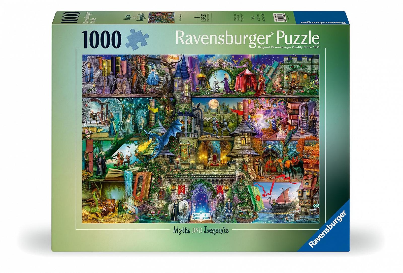 Пазл Ravensburger Myths and Legends 1000 элементов 14+, фото №3