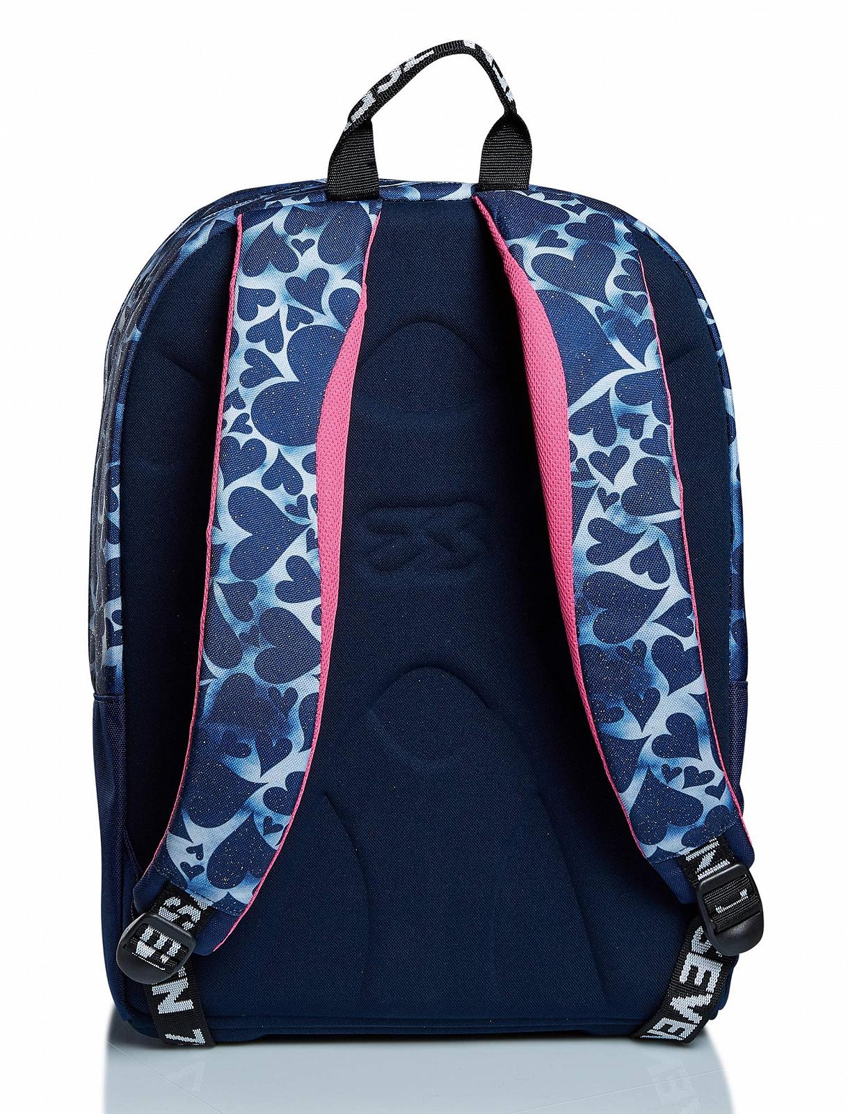 Рюкзак-візок Seven Girls Extra Fit Invicta New Tech 3-в-1 знімний Tartan Blue, синій, фото №3