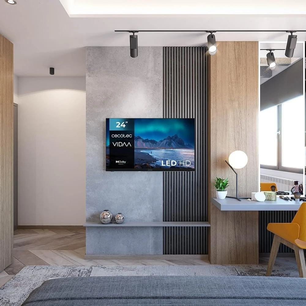 Телевизор 24" Cecotec A5 ALH50024 / HD / 50 Гц / LCD / Smart TV / Wi-Fi / Bluetooth / T2, фото №3 Телевизор 24" Cecotec A5 ALH50024 / HD / 50 Гц / LCD / Smart TV / Wi-Fi / Bluetooth / T2, фото №3