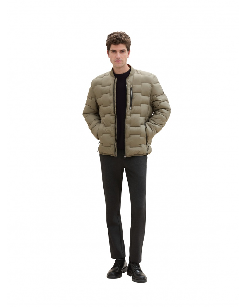 Куртка Tom Tailor QUILTED BOMBER JACKET Коричневый XL, фото №3