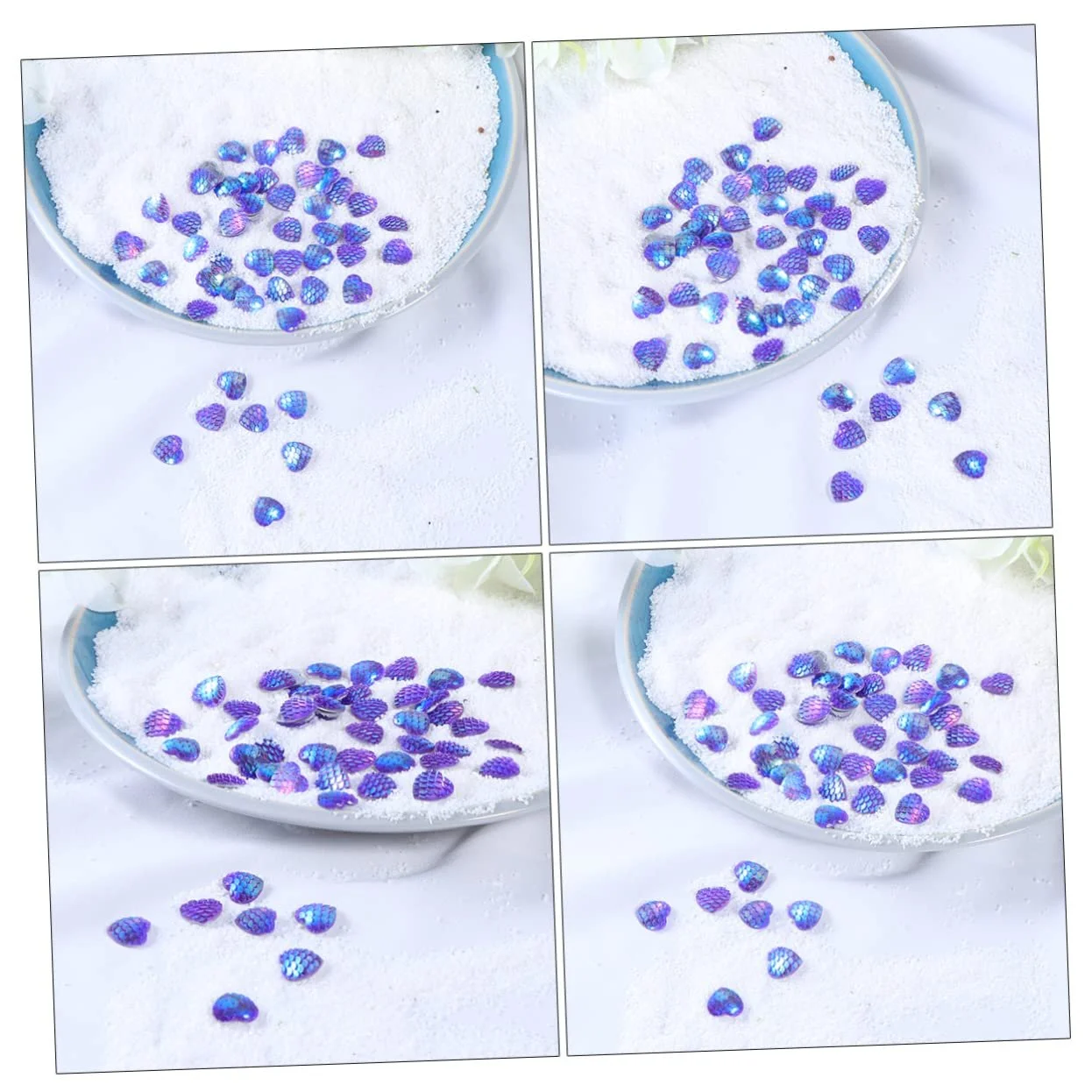 Стразы NUOBESTY Круглые Бриллианты из смолы AB Цвет, 50 шт, фото №1 Стразы NUOBESTY Круглые Бриллианты из смолы AB Цвет, 50 шт, фото №1