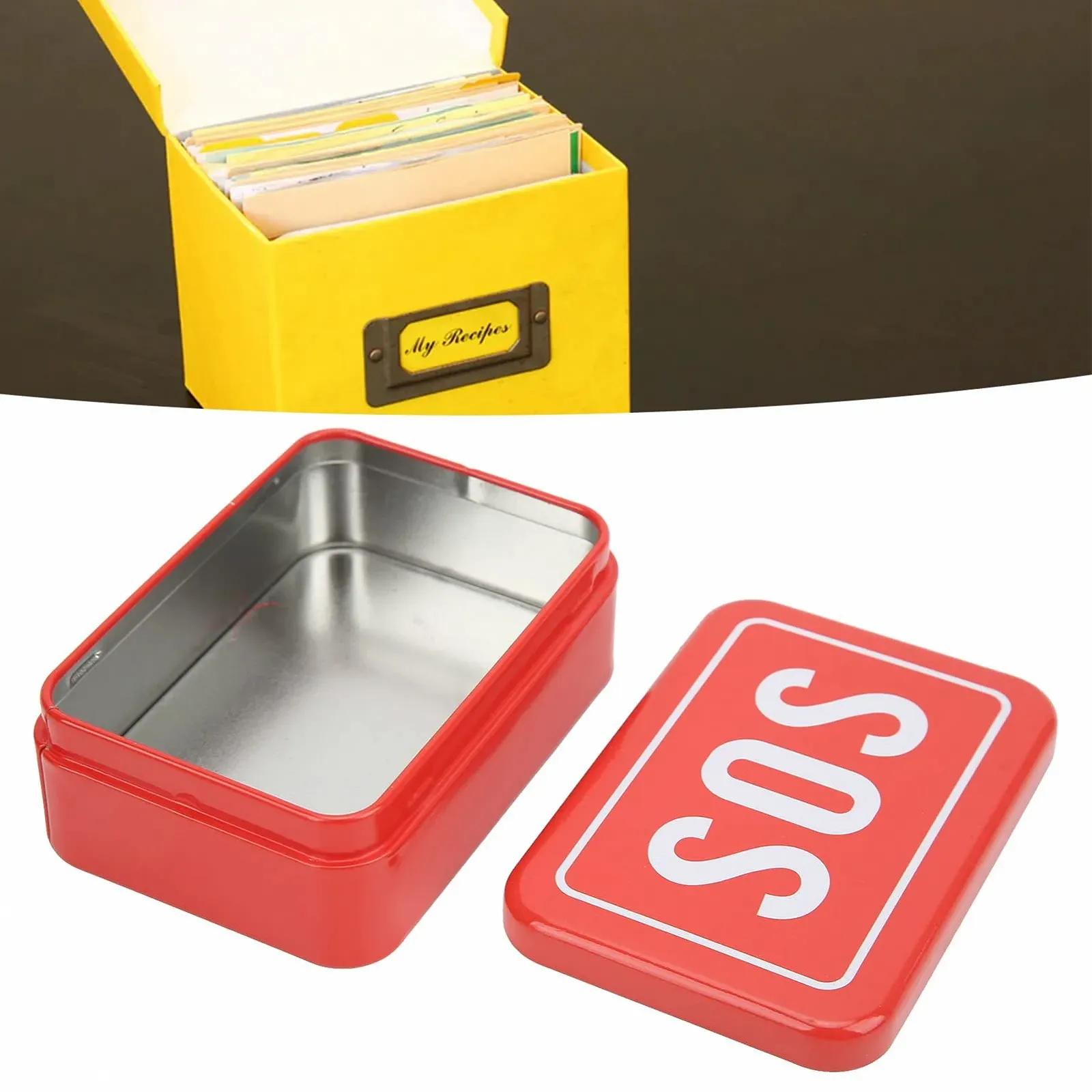 Коробка для зберігання Rehomy SOS Mini залізна для виживання, фото №7