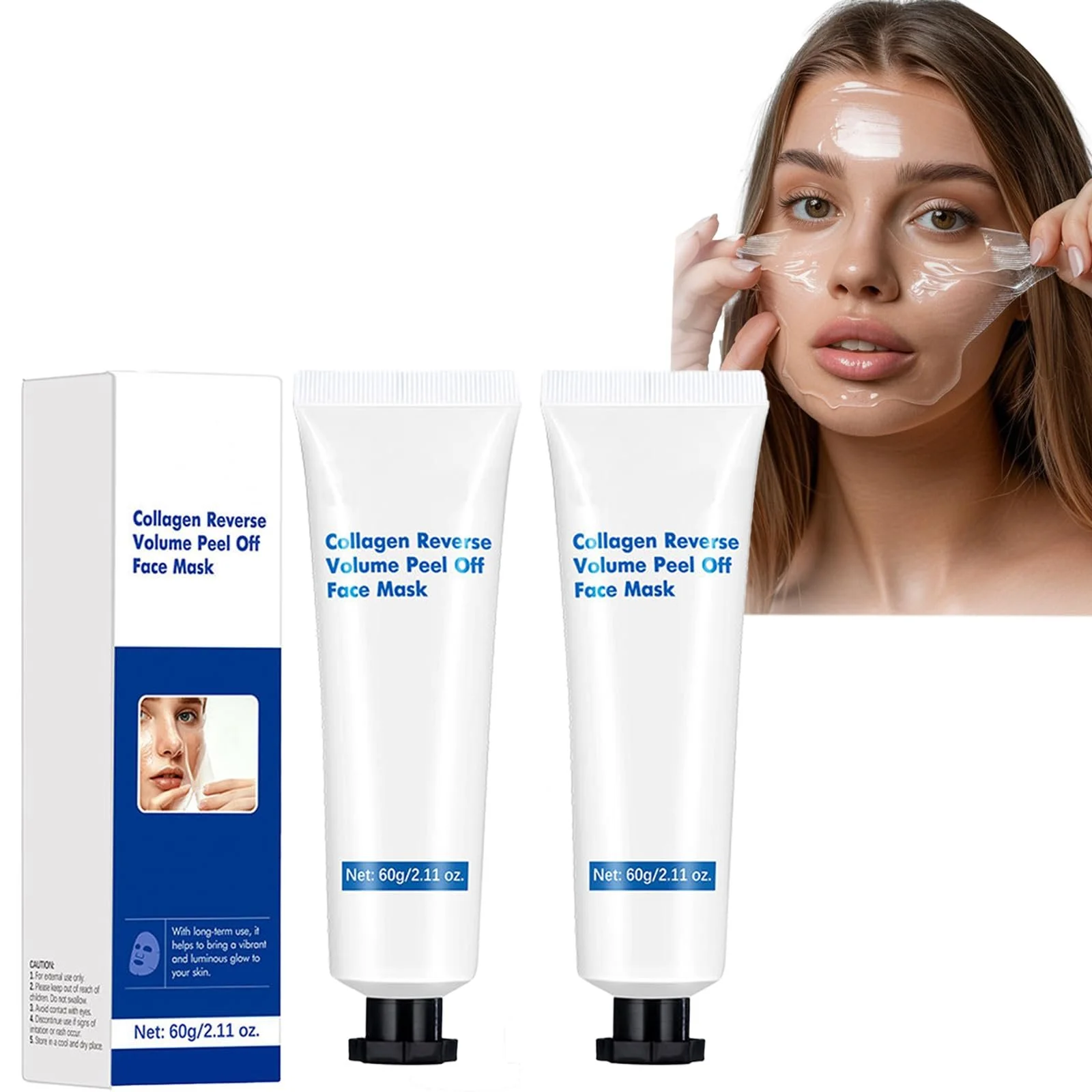 Маска для лица увлажняющая Tkekruh 60 г (2 шт.), фото №1 Маска для лица увлажняющая Tkekruh 60 г (2 шт.), фото №1