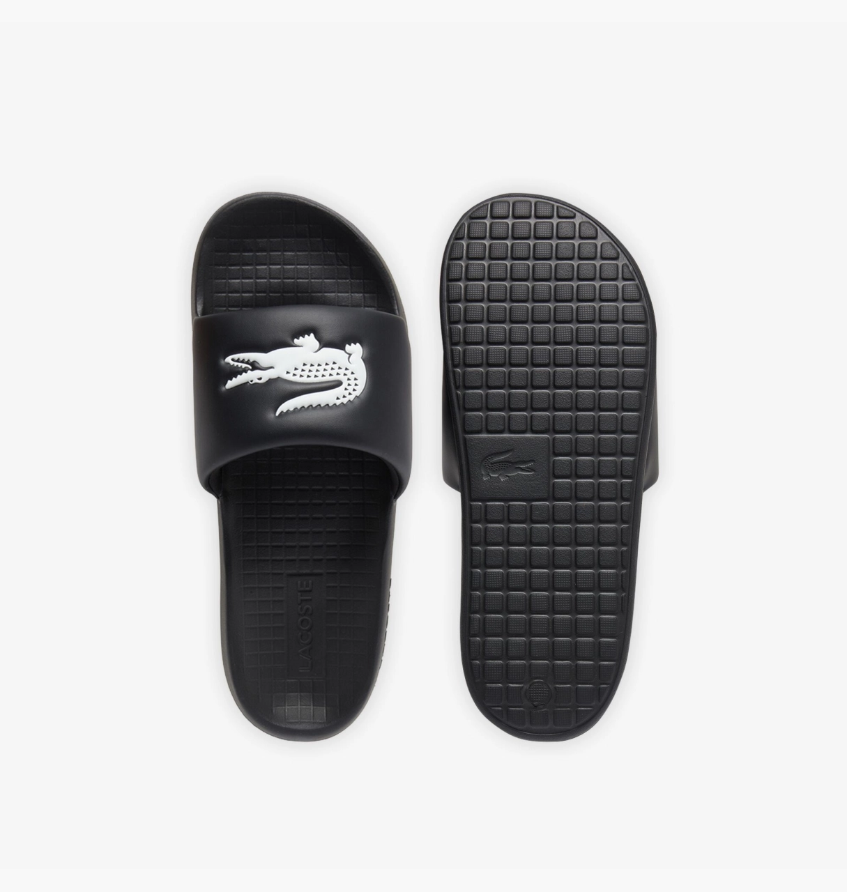 Тапочки чоловічі Lacoste Serve Slide Logo Black 749CMA0021312  44.5, фото №4
