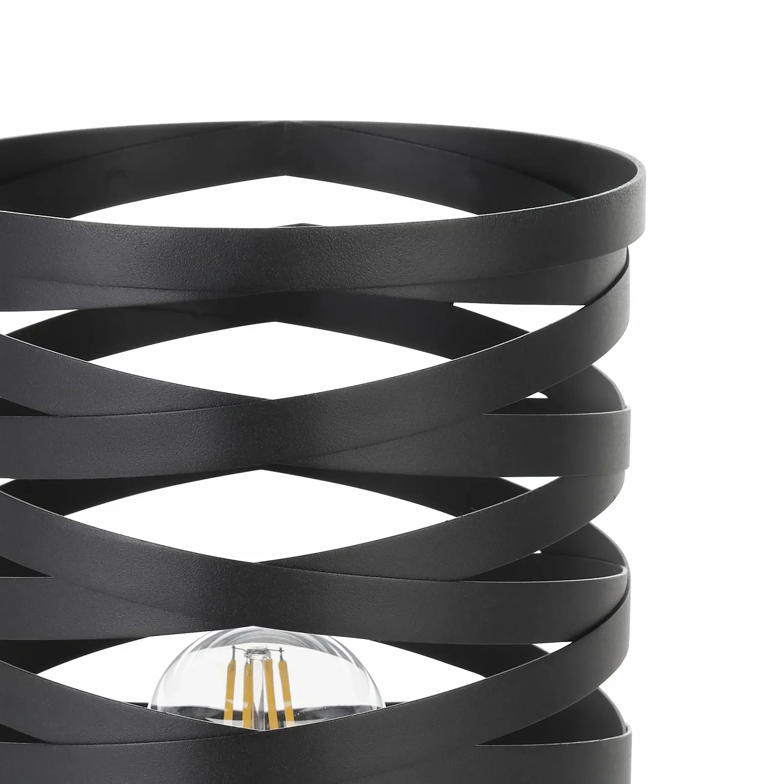 Настільна лампа EGLO Cremella Vintage Industrial Metal Black E27, фото №5