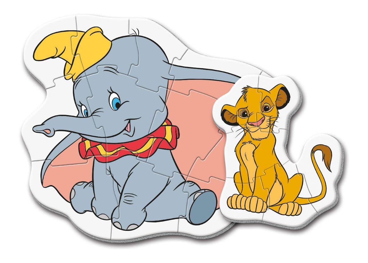 Пазл Clementoni My First Puzzle Disney Animal friends 20806 3-6-9-12 элементов Разноцветный, фото №4