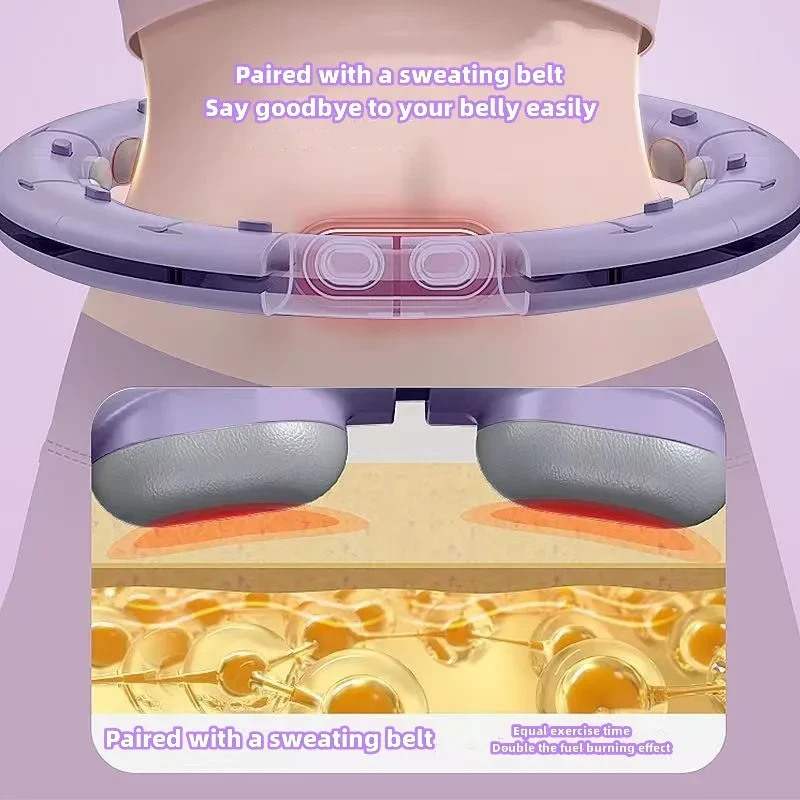 Массажный обруч для похудения хулахуп Hula Hoop может записывать количество упражнений регулируемый размер, фото №3 Массажный обруч для похудения хулахуп Hula Hoop может записывать количество упражнений регулируемый размер, фото №3