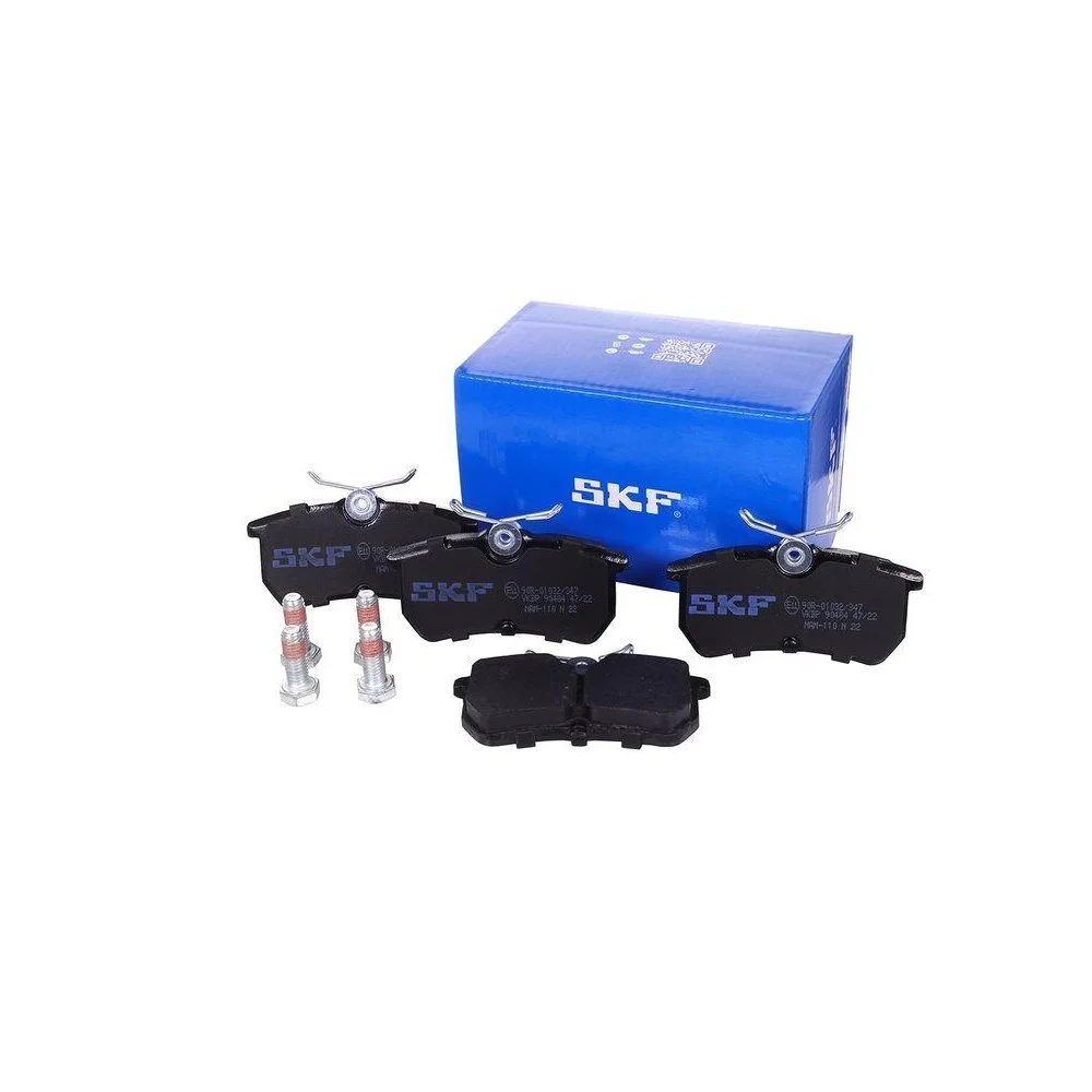 Комплект гальмівних колодок, дискове гальмо SKF VKBP 90484 для FORD, FORD USA, задня вісь, фото №1