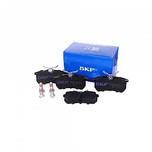 Комплект гальмівних колодок, дискове гальмо SKF VKBP 90484 для FORD, FORD USA, задня вісь - Фото 1