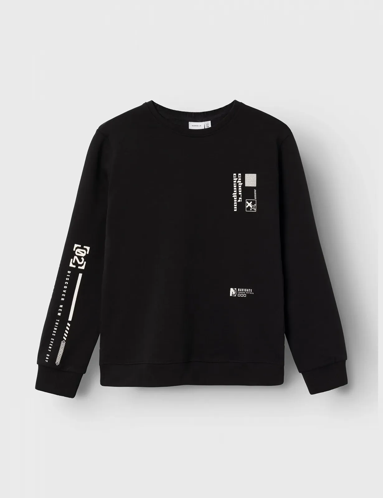 Толстовка NAME IT Nkmlassie LS Loose Sweat Unb для хлопчиків, фото №4 Толстовка NAME IT Nkmlassie LS Loose Sweat Unb для хлопчиків, фото №4