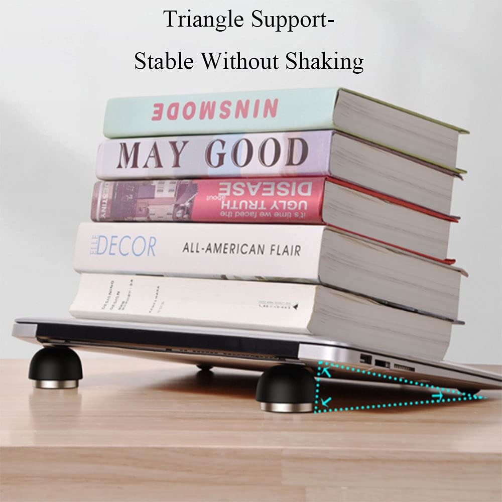 Охолоджуюча підставка для ноутбука Міні Портативна Чорний, фото №7 Охолоджуюча підставка для ноутбука Міні Портативна Чорний, фото №7