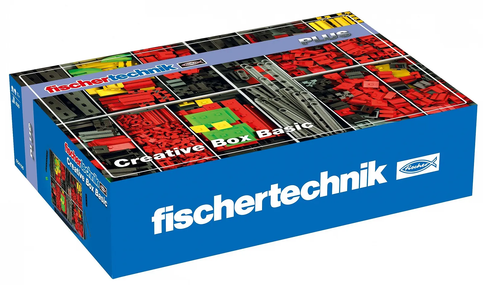 Конструктор Fischertechnik Creative Basic - великий вибір компонентів: 630 деталей, фото №1