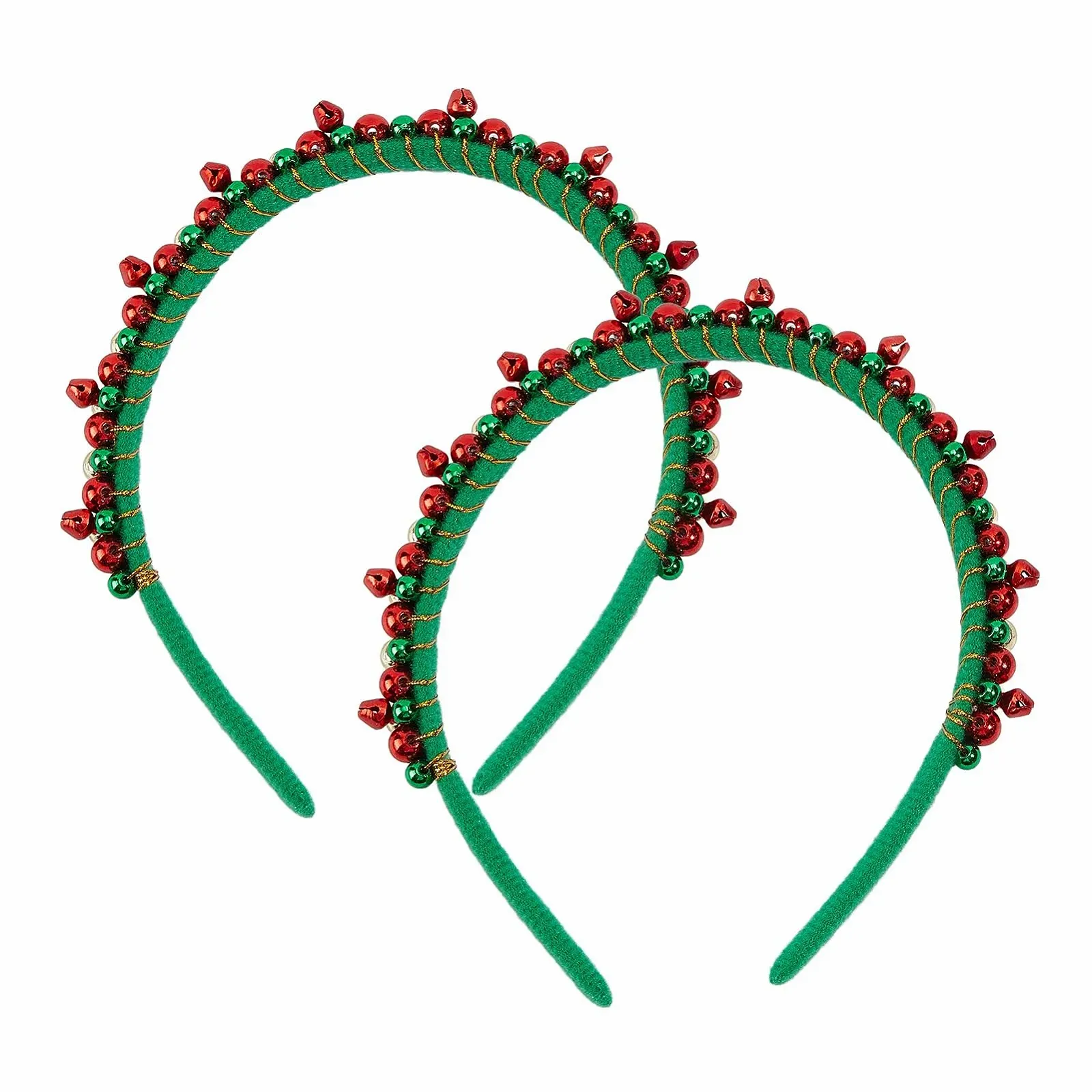 Обруч для волосся NICENEEDED Різдвяна колекція з дзвіночками, фото №1 Обруч для волосся NICENEEDED Різдвяна колекція з дзвіночками, фото №1
