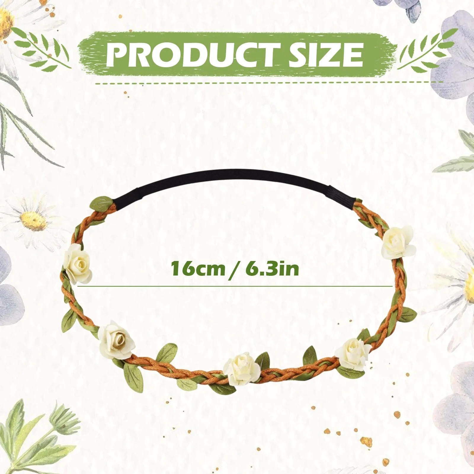 Вінок Квітковий Вінок Аксесуари для волосся, фото №2